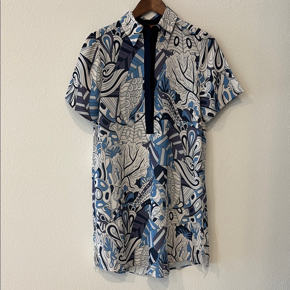 Isle by Melissa Kozan shift collared coastal dress